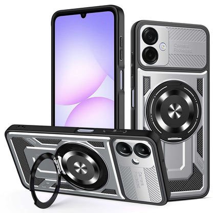 Maska za Samsung Galaxy A07 4G A075, Techsuit, RuggedCam, Siva