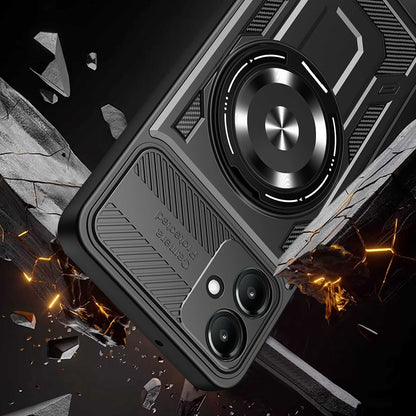 Futrola za Samsung Galaxy A07 4G A075, Techsuit, RuggedCam, Crna