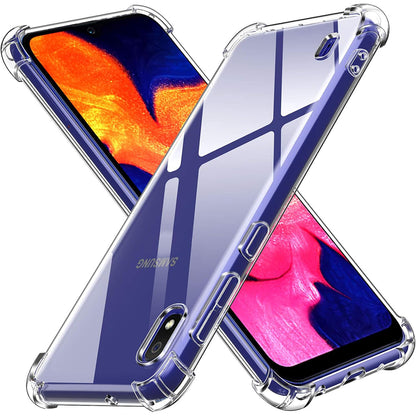Maska za Samsung Galaxy A10 A105, Techsuit, Otporna na udarce, Prozirna