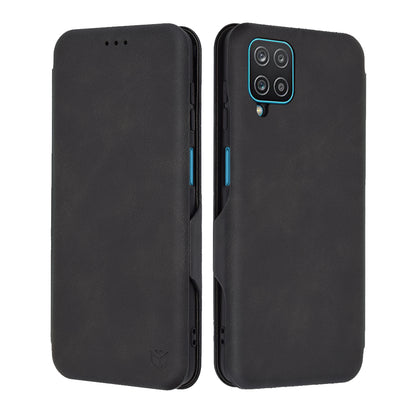 Futrola za Samsung Galaxy A12 Nacho A127 / A12 A125, Techsuit, Safe Wallet Plus, Crna
