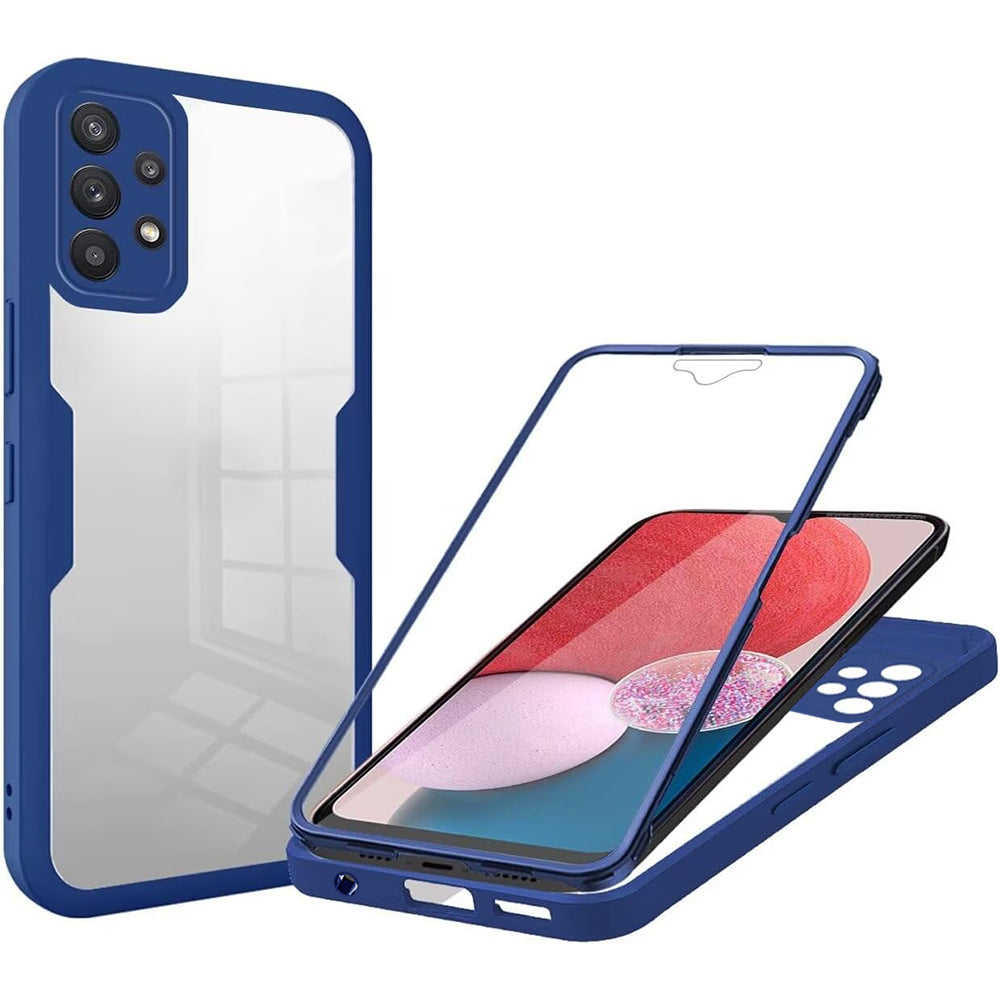 Maska za Samsung Galaxy A13 A135, Techsuit, ColorVerse 360, Plava