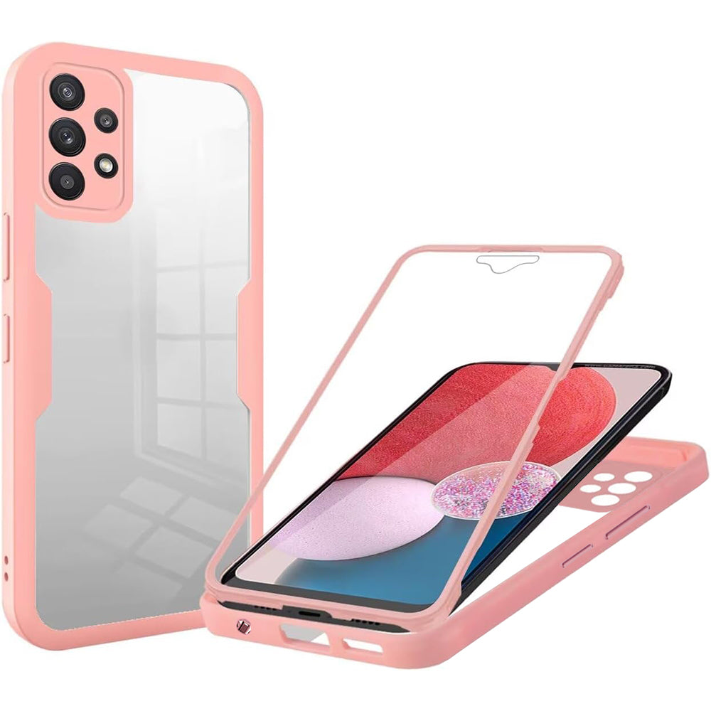 Maska za Samsung Galaxy A13 A135, Techsuit, ColorVerse 360, Roza