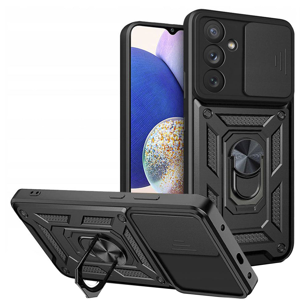 Maska za Samsung Galaxy A14 A145 / A14 5G A146, Techsuit, CamShield, Crna