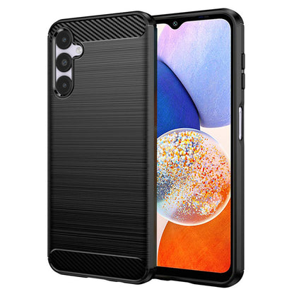 Maska za Samsung Galaxy A14 A145 / A14 5G A146, Techsuit, Karbon, Crna