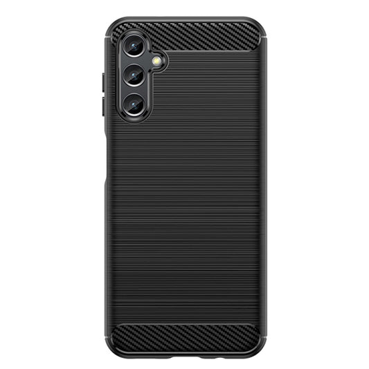 Maska za Samsung Galaxy A14 A145 / A14 5G A146, Techsuit, Karbon, Crna