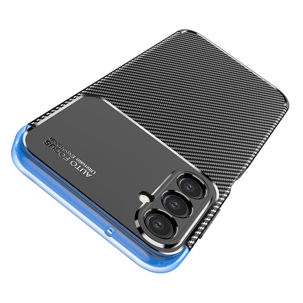 Maska za Samsung Galaxy A14 A145 / A14 5G A146, Techsuit, CarbonFiber, Crna