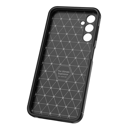 Maska za Samsung Galaxy A14 A145 / A14 5G A146, Techsuit, CarbonFiber, Crna