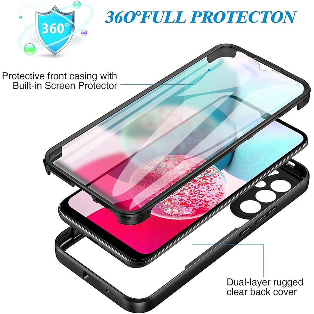 Maska za Samsung Galaxy A14 A145 / A14 5G A146, Techsuit, ColorVerse 360, Plava