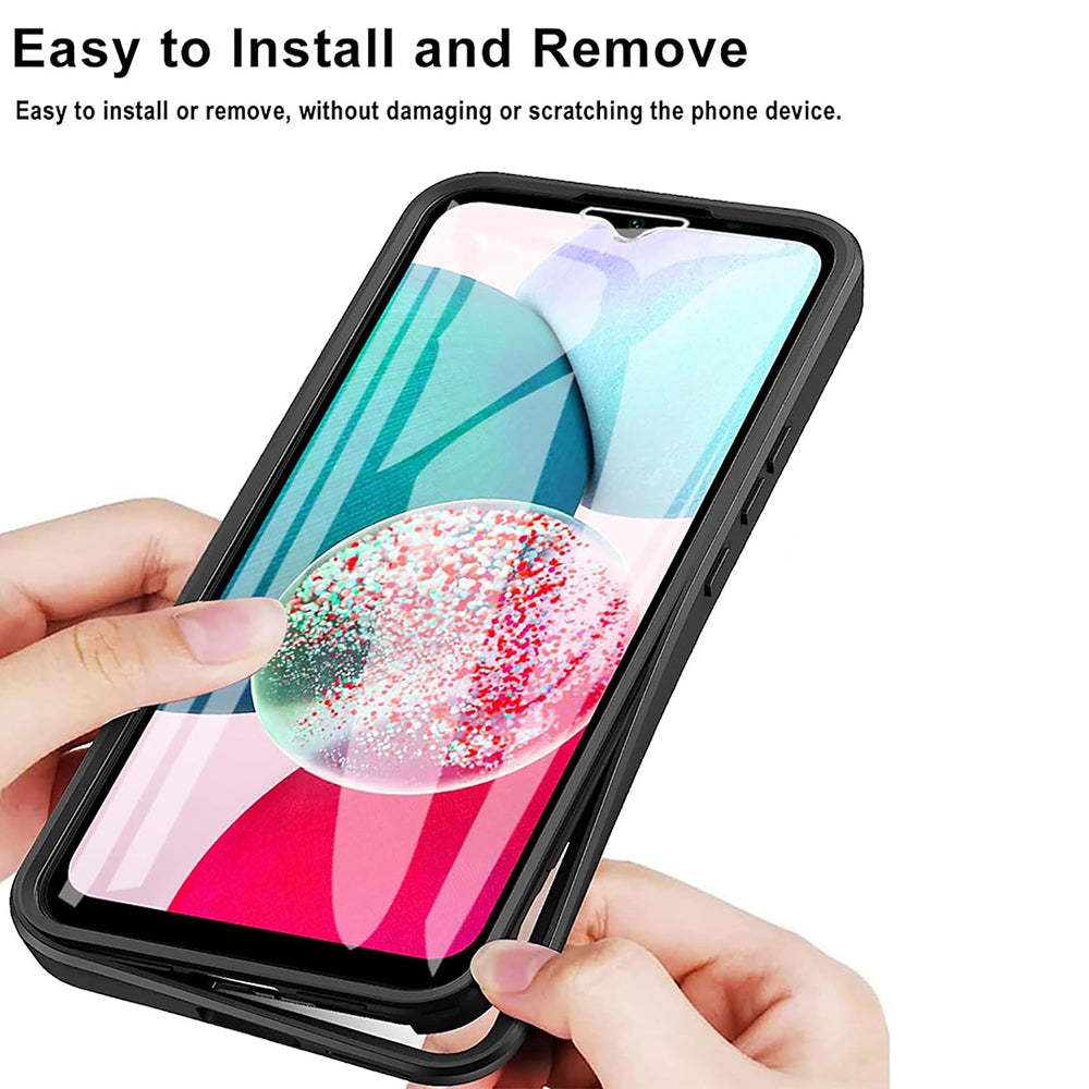 Maska za Samsung Galaxy A14 A145 / A14 5G A146, Techsuit, ColorVerse 360, Crna