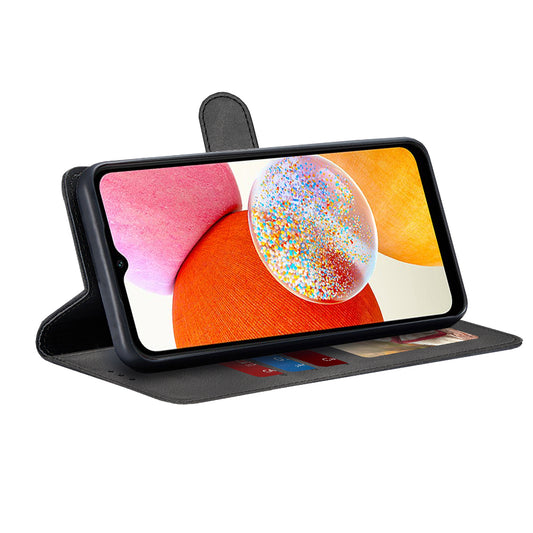 Futrola za Samsung Galaxy A14 A145 / A14 5G A146, Techsuit, Diary Book, Crna