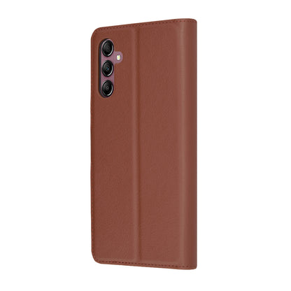 Futrola za Samsung Galaxy A14 A145 / A14 5G A146, Techsuit, Kožna Folio, Smeđa