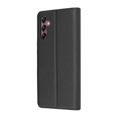 Futrola za Samsung Galaxy A14 A145 / A14 5G A146, Techsuit, Kožna Folio, Crna