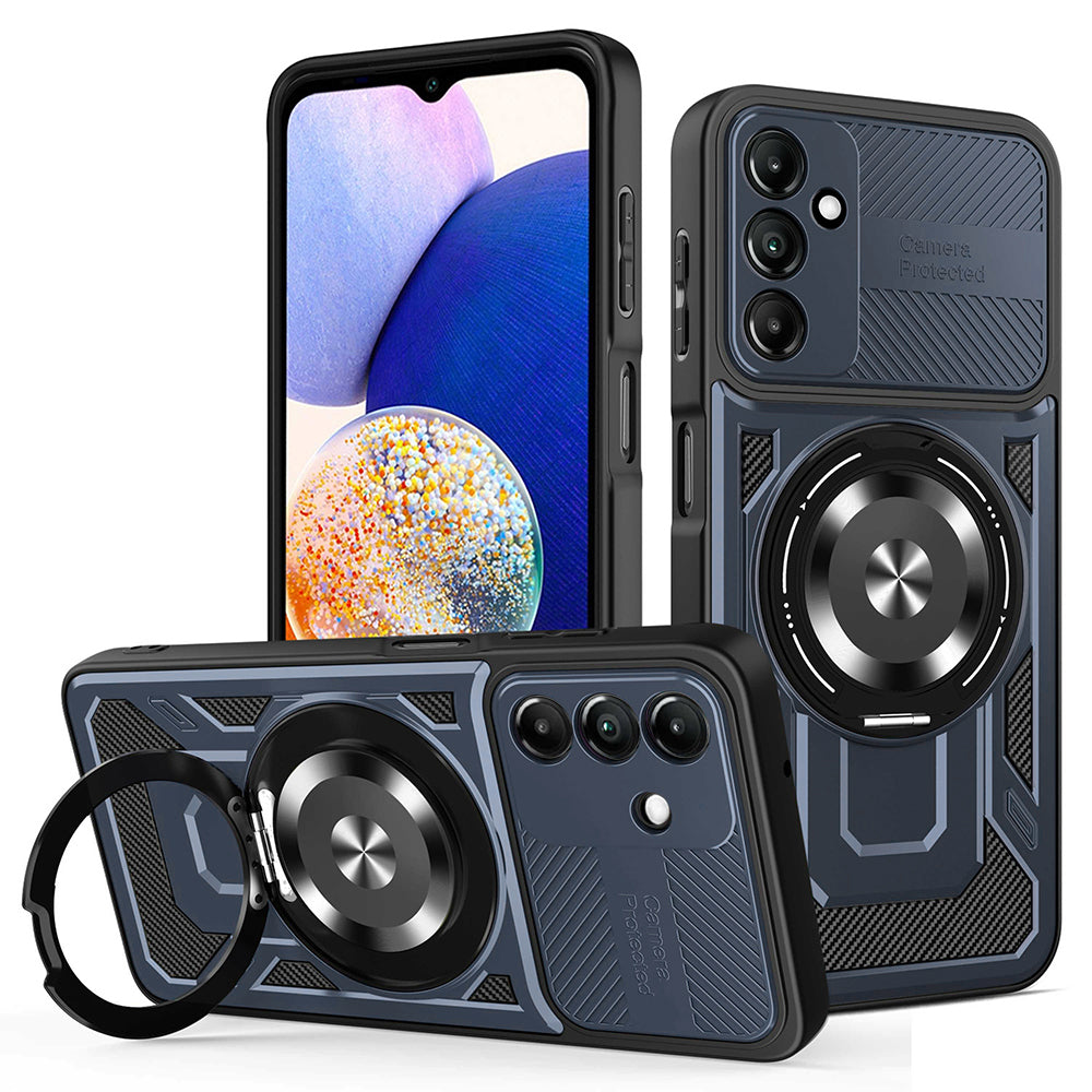 Maska za Samsung Galaxy A14 A145 / A14 5G A146, Techsuit, RuggedCam, Plava