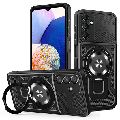 Maska za Samsung Galaxy A14 A145 / A14 5G A146, Techsuit, RuggedCam, Crna