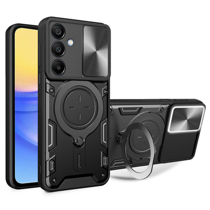 Maska za Samsung Galaxy A15 5G A156 / A15 A155, Techsuit, CamGuard Pro, Crna