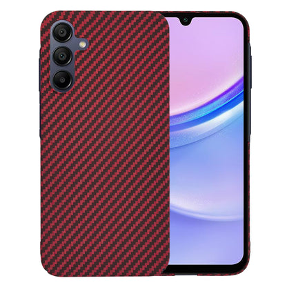 Maska za Samsung Galaxy A15 5G A156 / A15 A155, Techsuit, Carbonite FiberShell, Crvena