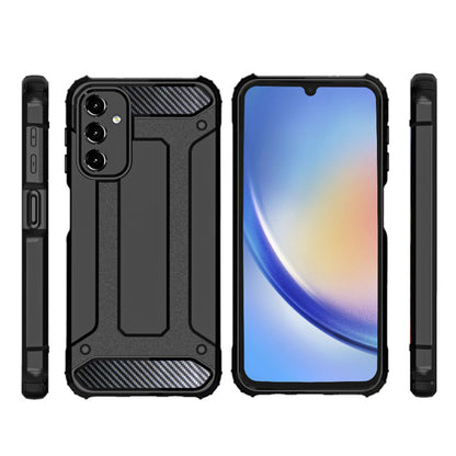 Maska za Samsung Galaxy A15 5G A156 / A15 A155, Techsuit, Hybrid Armor, Crna