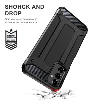 Maska za Samsung Galaxy A15 5G A156 / A15 A155, Techsuit, Hybrid Armor, Crna