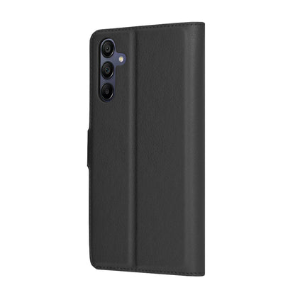 Futrola za Samsung Galaxy A15 5G A156 / A15 A155, Techsuit, Kožna Folio, Crna