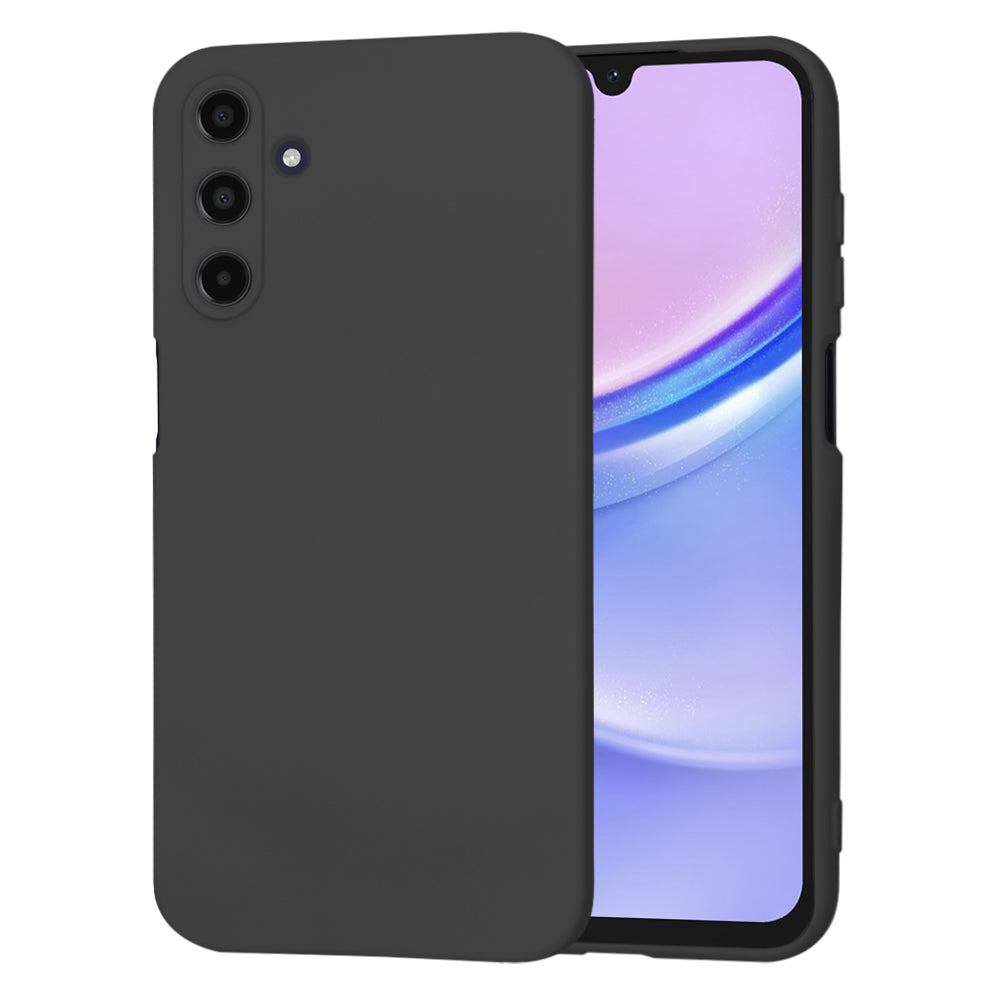 Maska za Samsung Galaxy A15 5G A156 / A15 A155, Techsuit, SoftFlex, Crna
