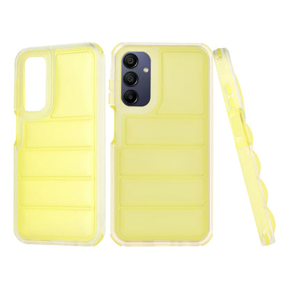 Maska za Samsung Galaxy A15 5G A156 / A15 A155, Techsuit, Wave Shield, Žuta
