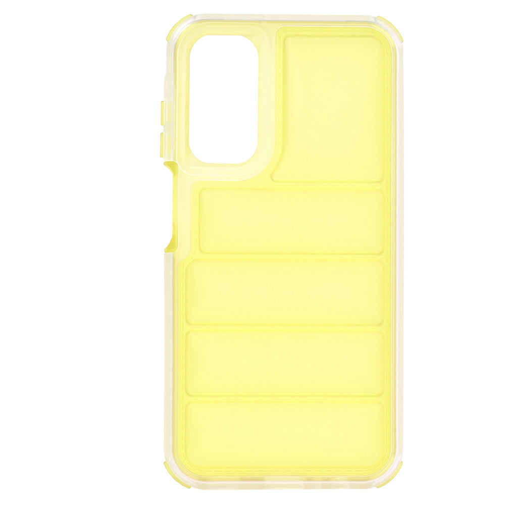 Maska za Samsung Galaxy A15 5G A156 / A15 A155, Techsuit, Wave Shield, Žuta