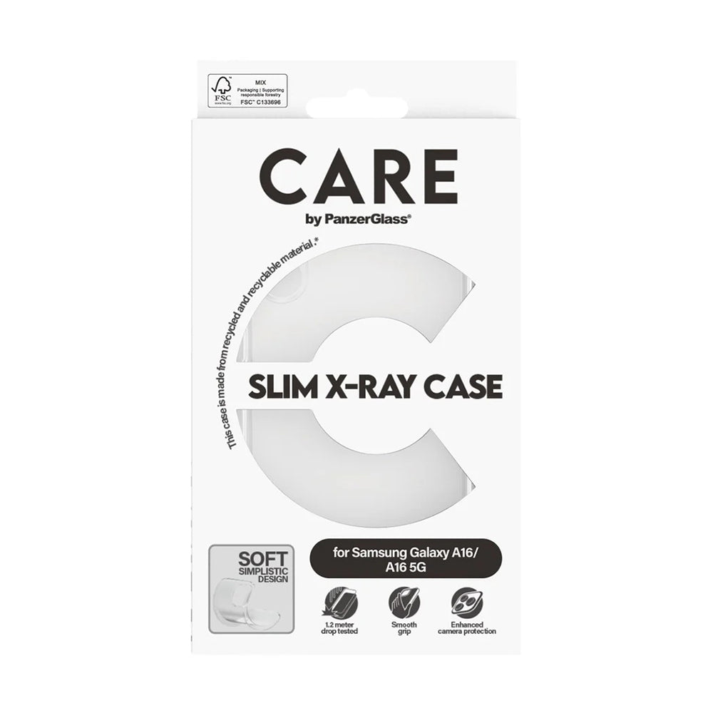 Futrola za Samsung Galaxy A16 4G A165, PanzerGlass, Care Fashionable, Prozirna