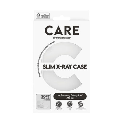 Futrola za Samsung Galaxy A16 4G A165, PanzerGlass, Care Fashionable, Prozirna