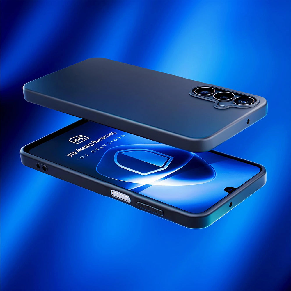 Futrola za Samsung Galaxy A16 5G A166 / A16 4G A165, 3MK, Mat Crna