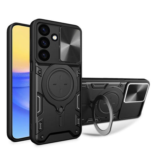 Maska za Samsung Galaxy A16 5G A166 / A16 4G A165, Techsuit, CamGuard Pro, Crna