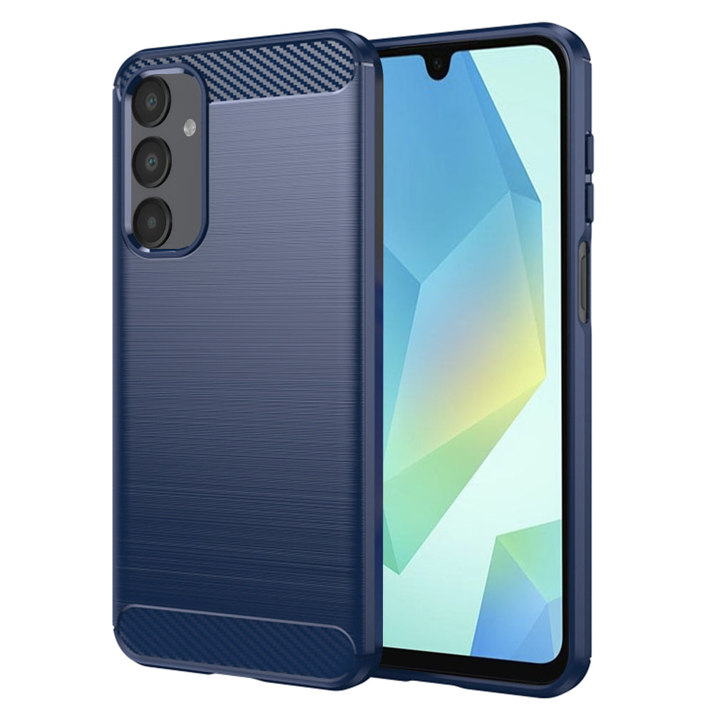 Maska za Samsung Galaxy A16 5G A166 / A16 4G A165, Techsuit, Karbon, Plava