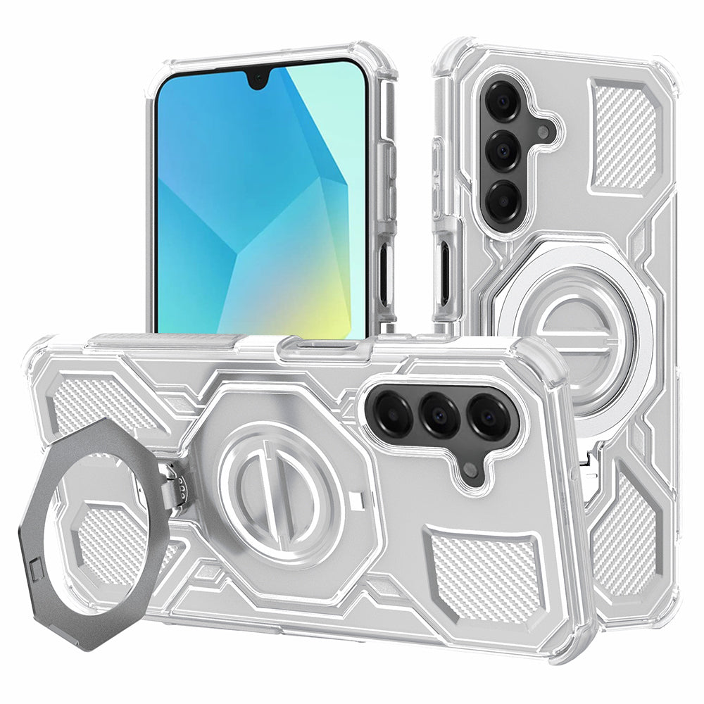 Futrola za Samsung Galaxy A16 5G A166 / A16 4G A165, Techsuit, Carbon Shield Pro, Bijela