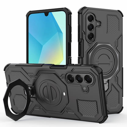 Maska za Samsung Galaxy A16 5G A166 / A16 4G A165, Techsuit, Carbon Shield Pro, Crna