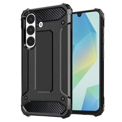 Maska za Samsung Galaxy A16 5G A166 / A16 4G A165, Techsuit, Hybrid Armor, Crna