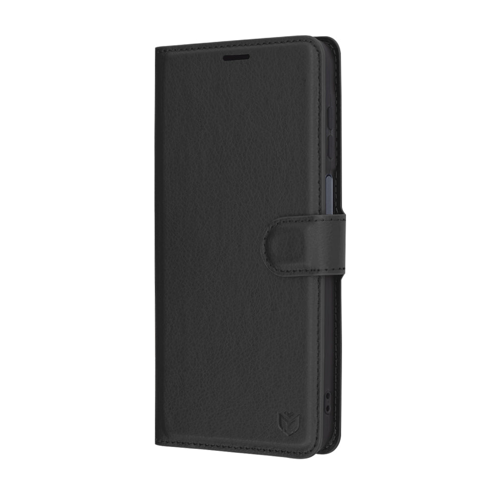 Futrola za Samsung Galaxy A16 5G A166 / A16 4G A165, Techsuit, Kožna Folio, Crna