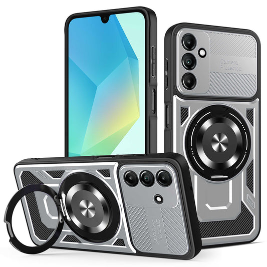 Maska za Samsung Galaxy A16 5G A166 / A16 4G A165, Techsuit, RuggedCam, Siva