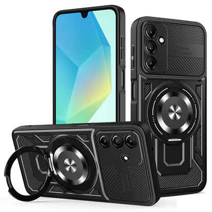 Maska za Samsung Galaxy A16 5G A166 / A16 4G A165, Techsuit, RuggedCam, Crna