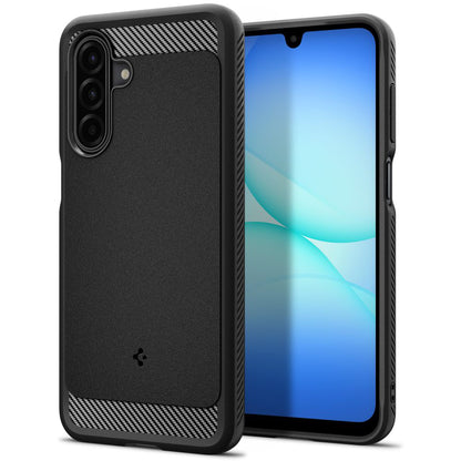 Futrola za Samsung Galaxy A17 4G / A17 5G, Spigen, Rugged Armor, Crna ACS09844