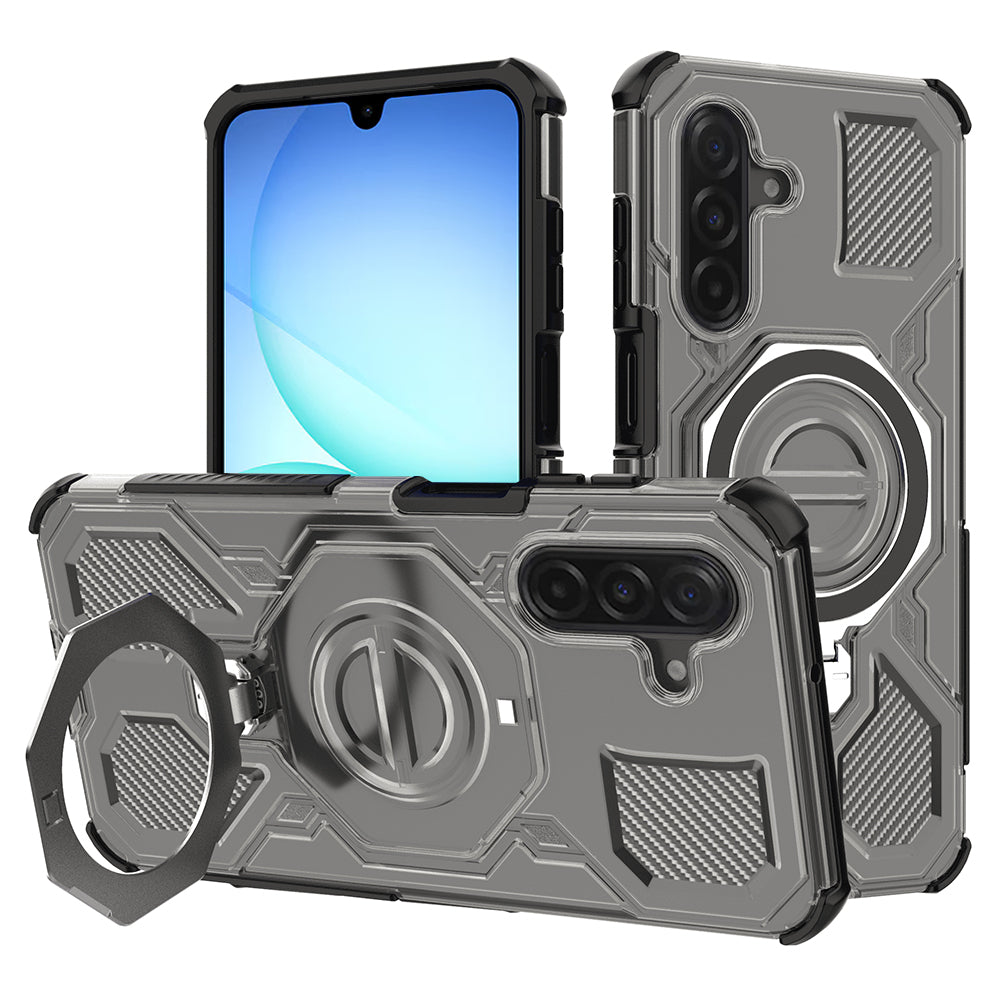 Futrola za Samsung Galaxy A17 4G / A17 5G, Techsuit, Carbon Shield Pro, Svijetlo crna