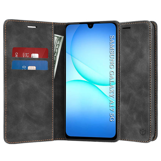 Futrola za Samsung Galaxy A17 4G / A17 5G, Techsuit, Confy, Crna