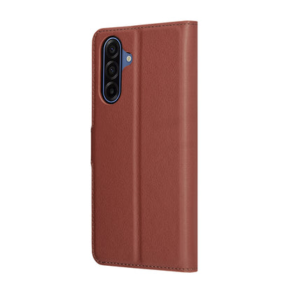 Futrola za Samsung Galaxy A17 4G / A17 5G, Techsuit, Kožna Folio, Smeđa