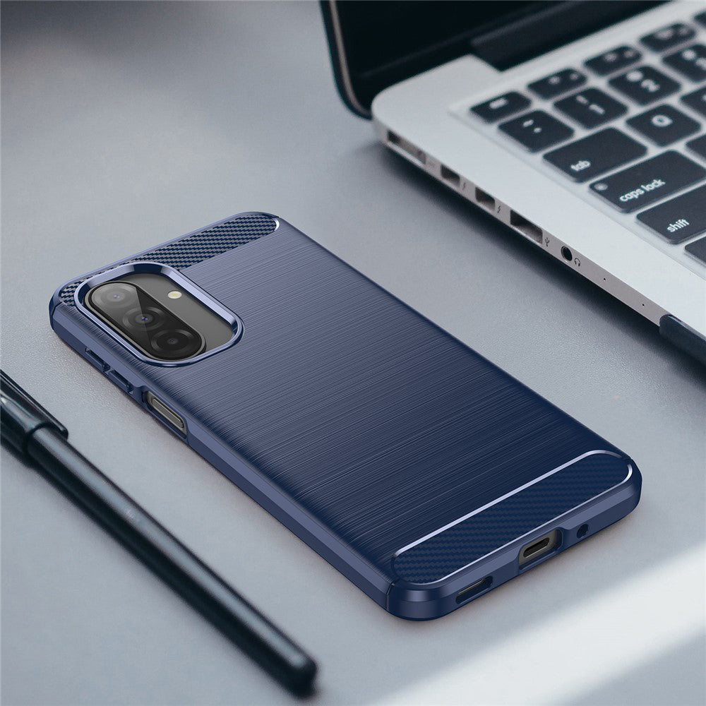 Maska za Samsung Galaxy A17 5G, Techsuit, Karbon, Plava