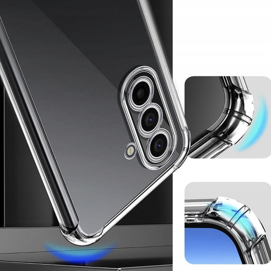 Maska za Samsung Galaxy A17 5G, Techsuit, Shockproof Clear, Prozirna