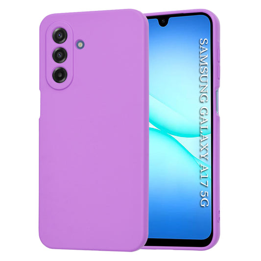 Maska za Samsung Galaxy A17 5G, Techsuit, SoftFlex, Ljubičasta