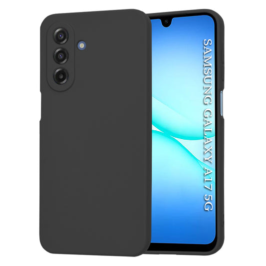 Maska za Samsung Galaxy A17 5G, Techsuit, SoftFlex, Crna