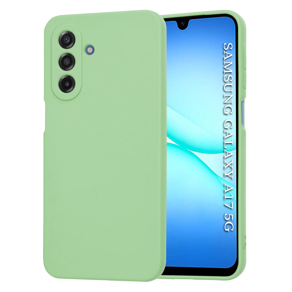 Maska za Samsung Galaxy A17 5G, Techsuit, SoftFlex, Svijetlo Zelena