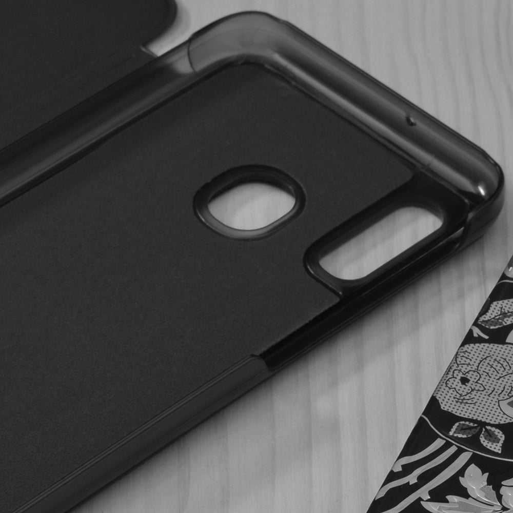 Maska za Samsung Galaxy A20e A202, Techsuit, eFold, Crna