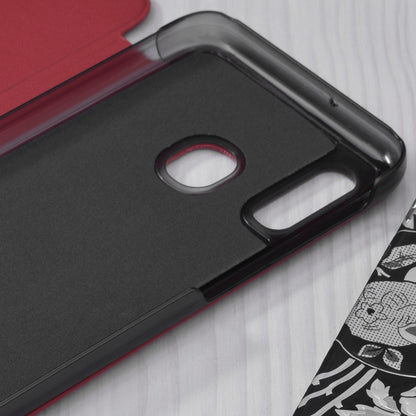 Maska za Samsung Galaxy A20e A202, Techsuit, eFold, Crvena