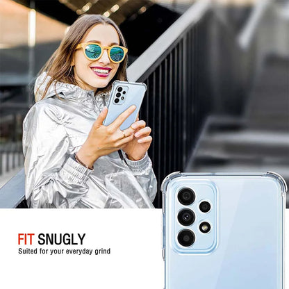 Maska za Samsung Galaxy A23 5G A236 / A23 A235, Techsuit, Otporna na udarce, Prozirna