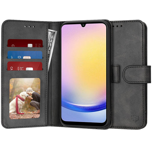 Futrola za Samsung Galaxy A25 A256, Techsuit, Diary Book, Crna